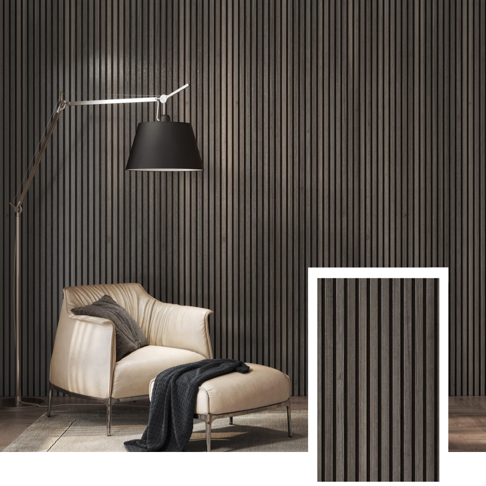 Arktis Panel™ Premium Acoustic Slat Panel — Natural Oak